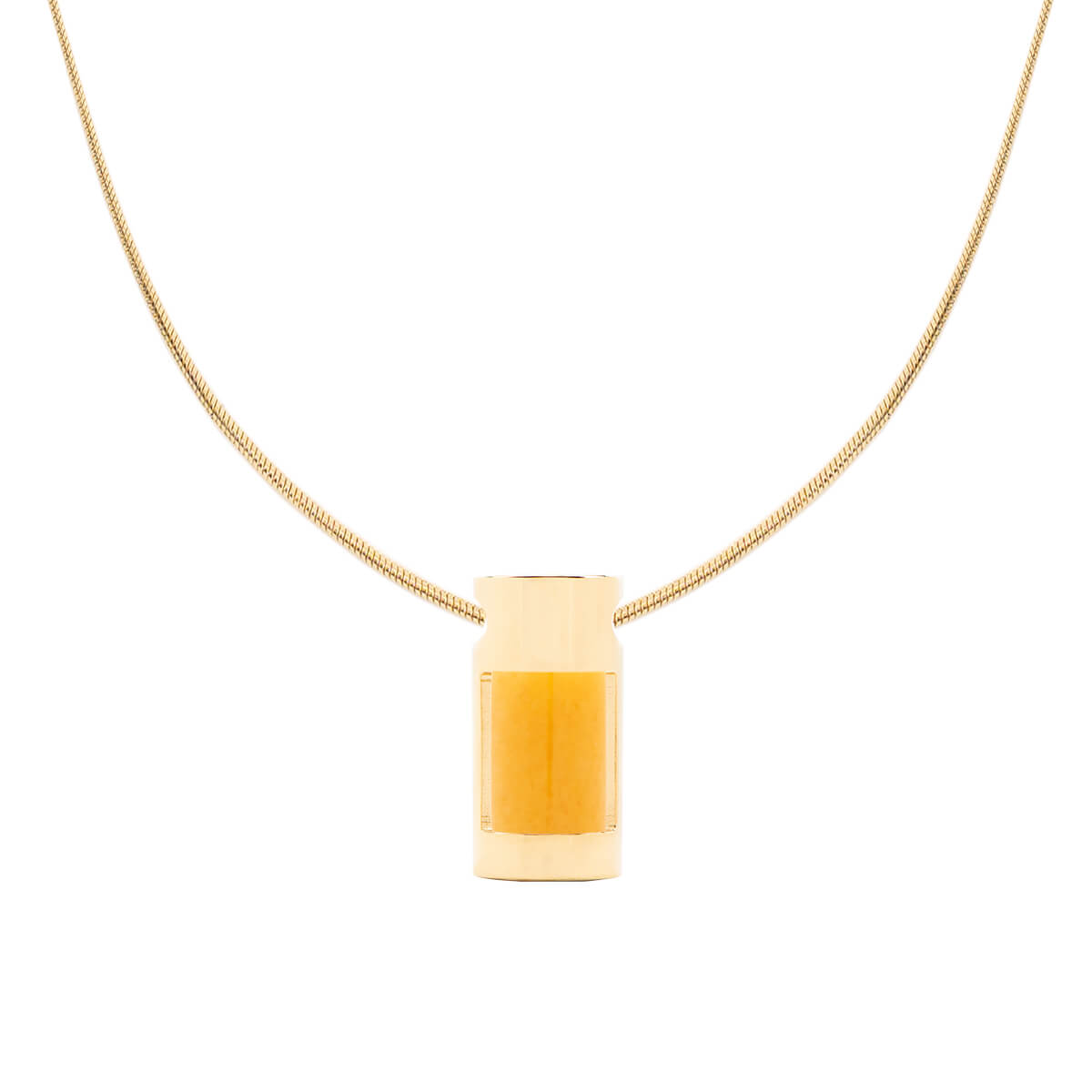 Brass Mini Necklace