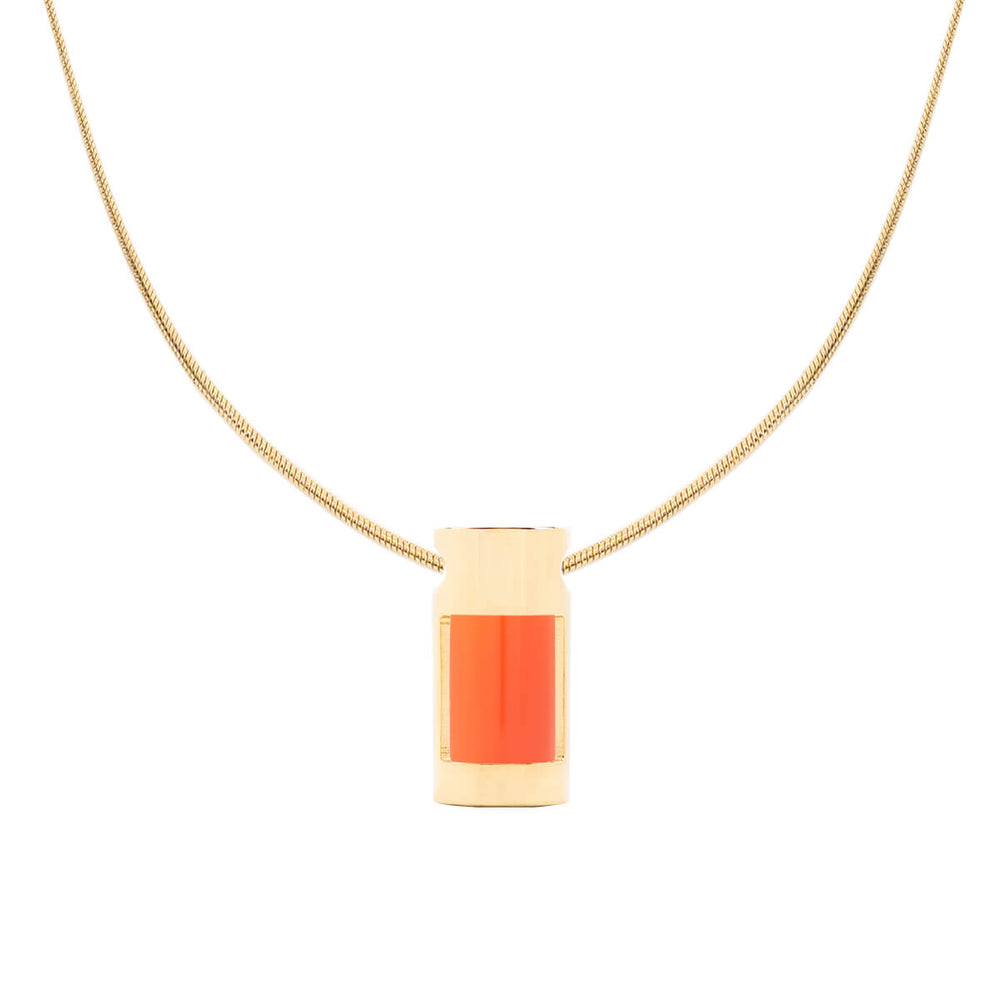 
                  
                    Brass Mini Necklace
                  
                